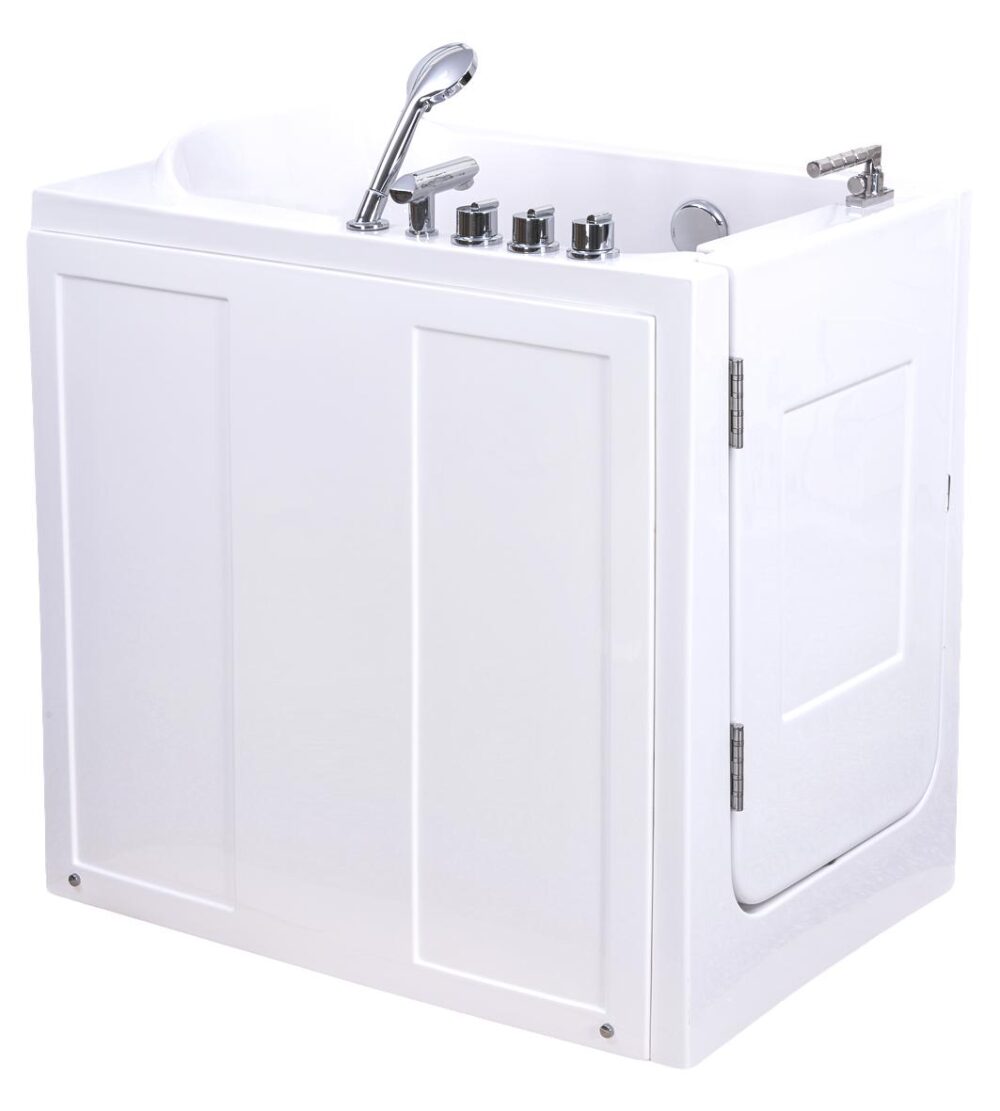 pennington compact left hand easy access walk in bath