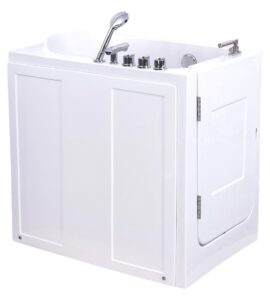 pennington compact left hand easy access walk in bath