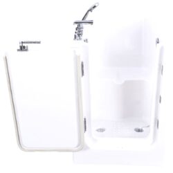 pennington compact left hand easy access walk in bath