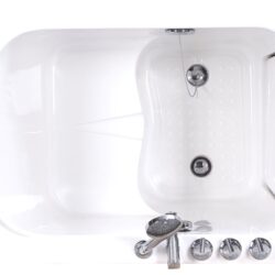 pennington compact left hand easy access walk in bath