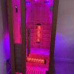 premier 1 person full spectrum infrared sauna with complete heat