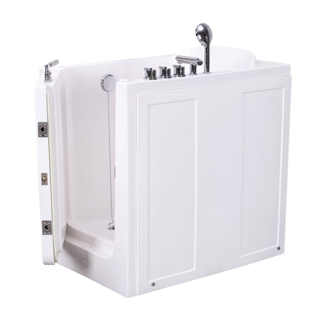 pennington compact left hand easy access walk in bath