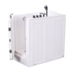 pennington compact left hand easy access walk in bath