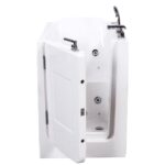 pennington compact whirlpool & airspa left hand easy access walk in bath
