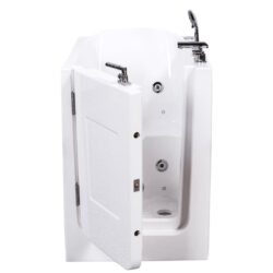 pennington compact whirlpool & airspa left hand easy access walk in bath