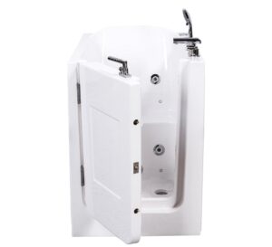 pennington compact whirlpool & airspa left hand easy access walk in bath