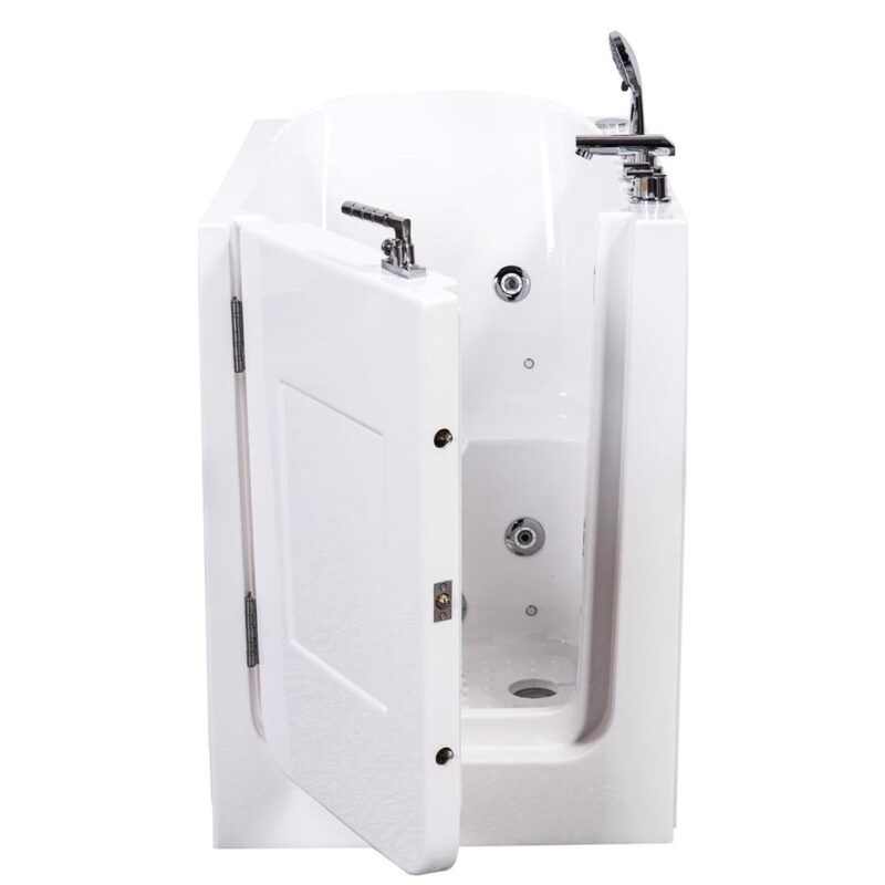 pennington compact whirlpool & airspa left hand easy access walk in bath