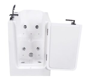 pennington compact whirlpool & airspa right hand easy access walk in bath