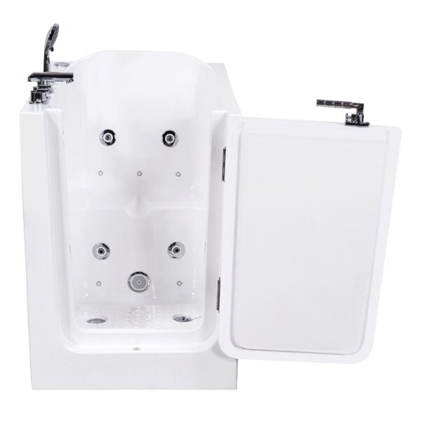 pennington compact whirlpool & airspa right hand easy access walk in bath