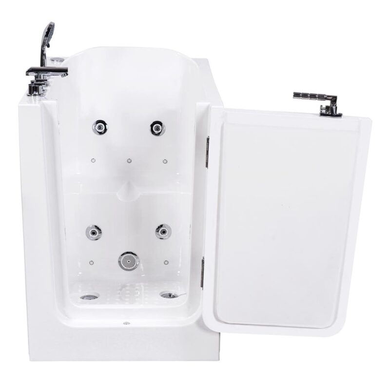 pennington compact whirlpool & airspa right hand easy access walk in bath