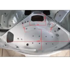 lisbon 1350 whirlpool bath with airspa