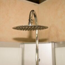 Pure left monsoon shower head