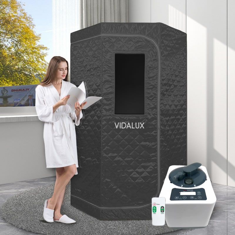 portable ‘insta heat’ sauna pod