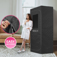 portable ‘insta heat’ sauna pod
