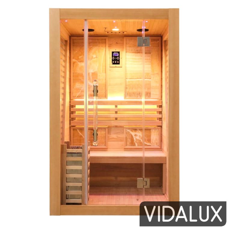 2 Person Elegant Traditional Sauna With Bluetooth