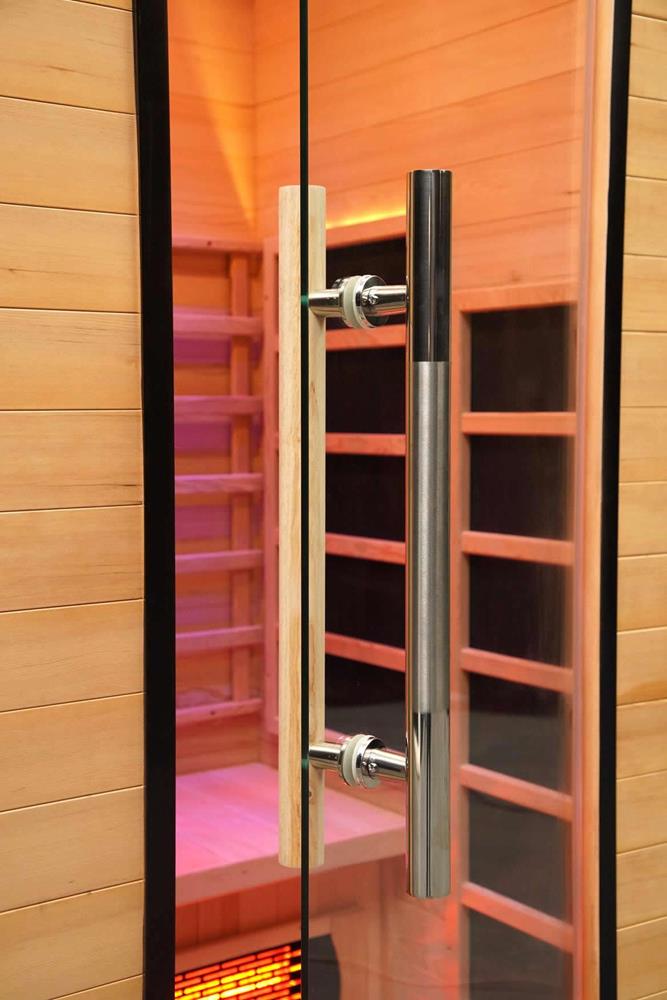s 01 series 1 person full spectrum infrared sauna with complete heat