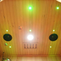 premier 2 person full spectrum infrared sauna with complete heat