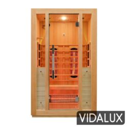 premier 2 person full spectrum infrared sauna with complete heat