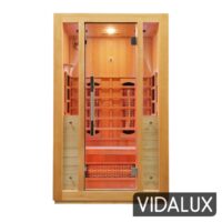 premier 2 person full spectrum infrared sauna with complete heat