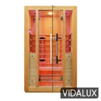 premier 2 person full spectrum infrared sauna with complete heat