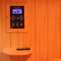 premier 3 person full spectrum infrared sauna with complete heat
