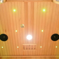 premier 3 person full spectrum infrared sauna with complete heat