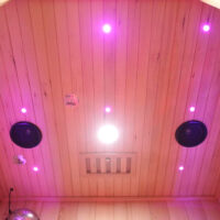 premier 3 person full spectrum infrared sauna with complete heat