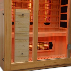 premier 3 person full spectrum infrared sauna with complete heat premier 3 person full spectrum infrared sauna with complete heat