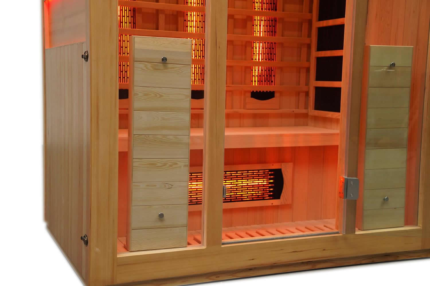 premier 3 person full spectrum infrared sauna with complete heat premier 3 person full spectrum infrared sauna with complete heat