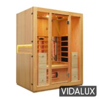 premier 3 person full spectrum infrared sauna with complete heat