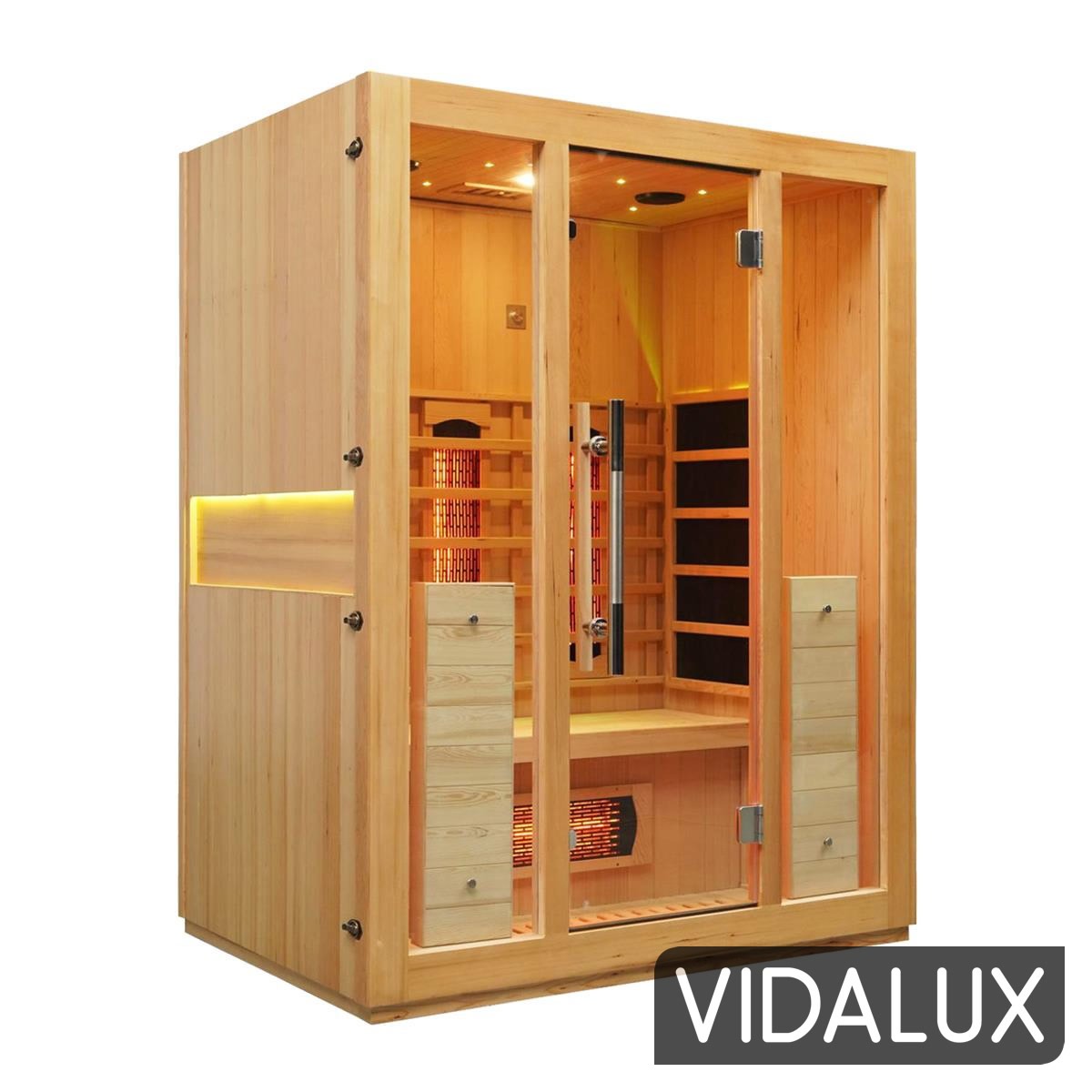 premier 3 person full spectrum infrared sauna with complete heat premier 3 person full spectrum infrared sauna with complete heat