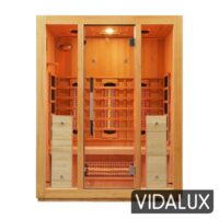 premier 3 person full spectrum infrared sauna with complete heat
