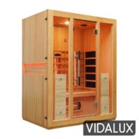 premier 3 person full spectrum infrared sauna with complete heat