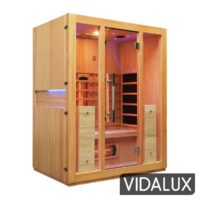 premier 3 person full spectrum infrared sauna with complete heat