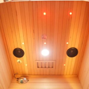 s 01 series 1 person full spectrum infrared sauna with complete heat