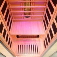s 01 series 1 person full spectrum infrared sauna with complete heat
