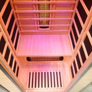 s 01 series 1 person full spectrum infrared sauna with complete heat