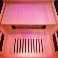 s 01 series 1 person full spectrum infrared sauna with complete heat