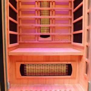 s 01 series 1 person full spectrum infrared sauna with complete heat