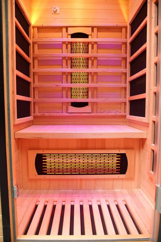 s 01 series 1 person full spectrum infrared sauna with complete heat