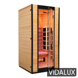 s 01 series 1 person full spectrum infrared sauna with complete heat