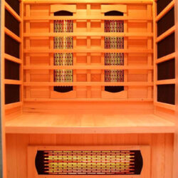 s 01 series 2 person full spectrum infrared sauna with complete heat