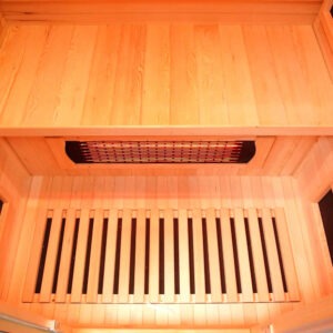 s 01 series 2 person full spectrum infrared sauna with complete heat