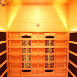s 01 series 2 person full spectrum infrared sauna with complete heat