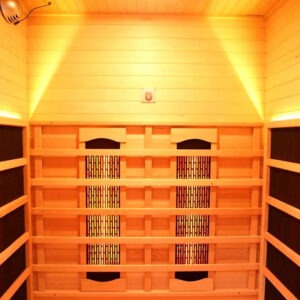 s 01 series 2 person full spectrum infrared sauna with complete heat