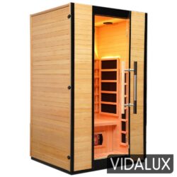 s 01 series 2 person full spectrum infrared sauna with complete heat
