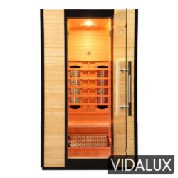 s 01 series 2 person full spectrum infrared sauna with complete heat