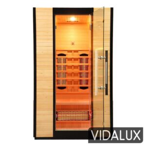 s 01 series 2 person full spectrum infrared sauna with complete heat