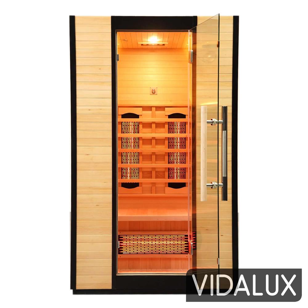 s 01 series 2 person full spectrum infrared sauna with complete heat