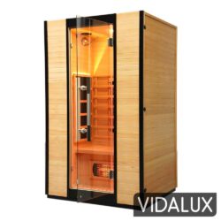 s 01 series 2 person full spectrum infrared sauna with complete heat